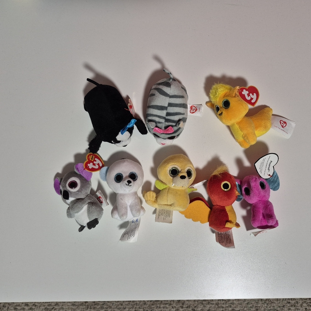 Ty Beanie Babies Plush Toy Bundle